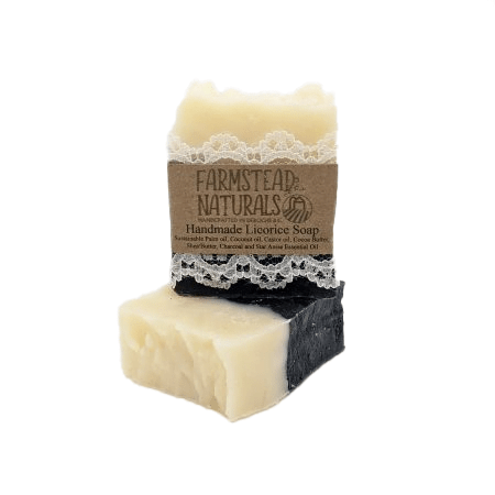 Mixed Soap Bags | Natural Licorice Soap | Farmstead Naturals