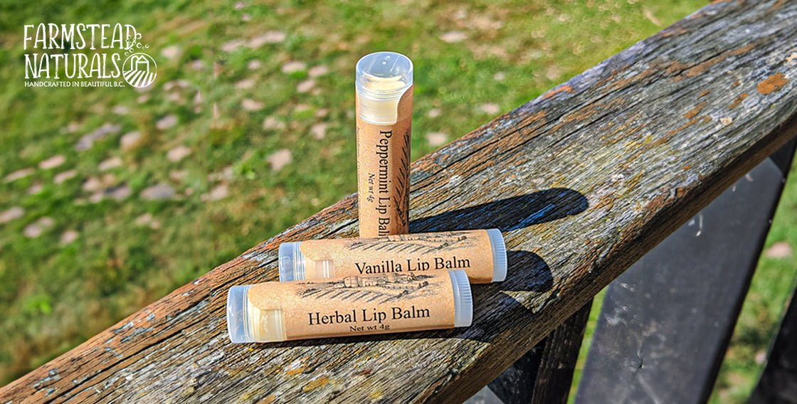 "Farmstead Naturals Lip Balm Kit - Create Your Perfect Lip Care Routine"
