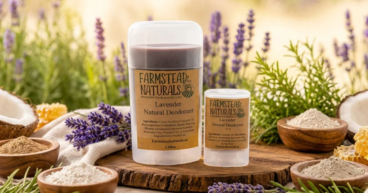 Natural Deodorant for Sensitive Skin